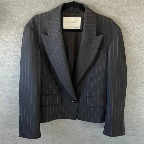 Zara woman studio pinstripe blazer size M